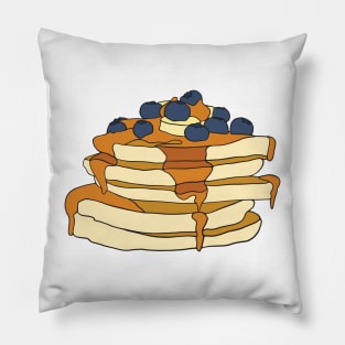 Syrup and Blueberry Pancakes Pillow