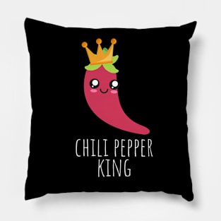 Chili Pepper King Cute Pillow