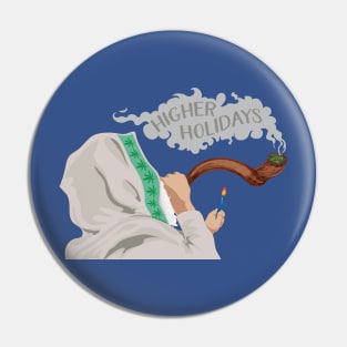 Higher Holidays Pin