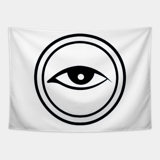 One eye Tapestry by SaBa Store