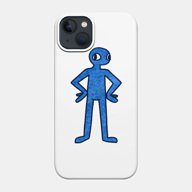 Blue Friend 1 - Animation - Phone Case