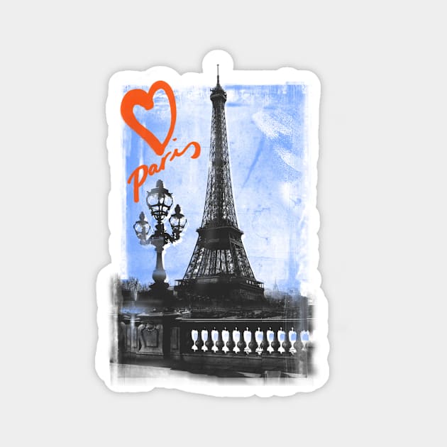 Eiffel Tower Magnet by autopic