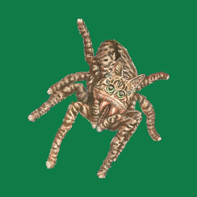 Jumping Spider Tabby by RaLiz