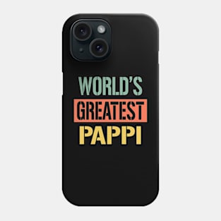 worlds greatest pappi Phone Case