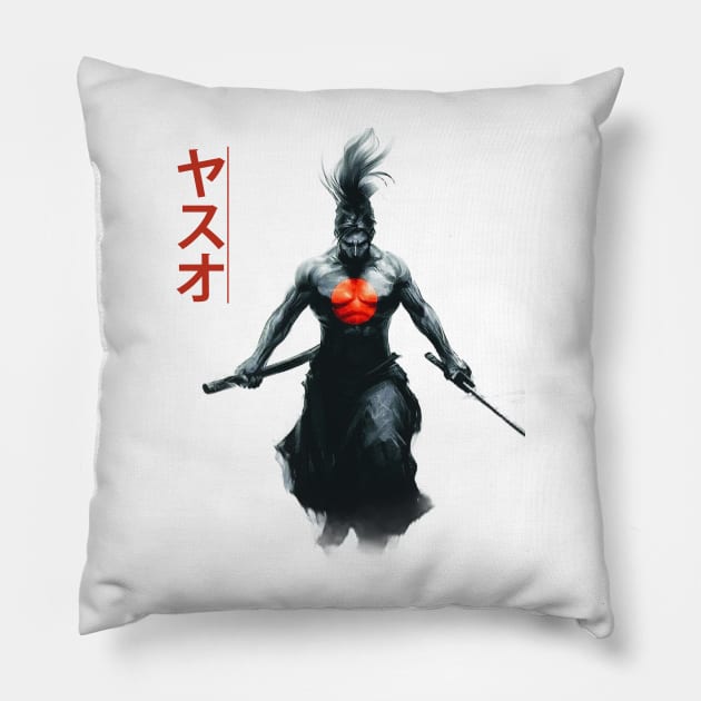 LOL Character Yasuo Pillow by MystaphART