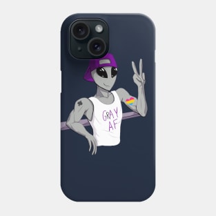 Panromantic Ace Alien Phone Case