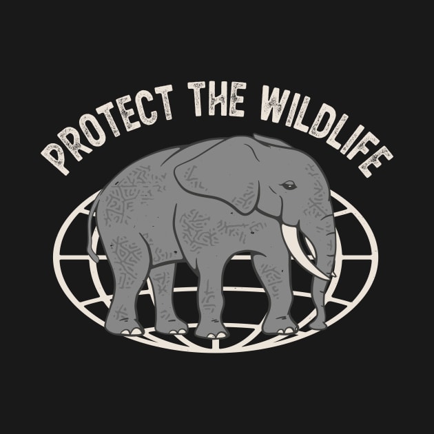 Elephant Protect The Wildlife Ecologist by Foxxy Merch