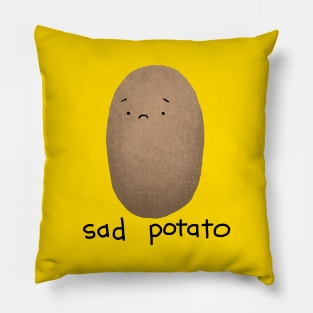 Sad Potato Pillow