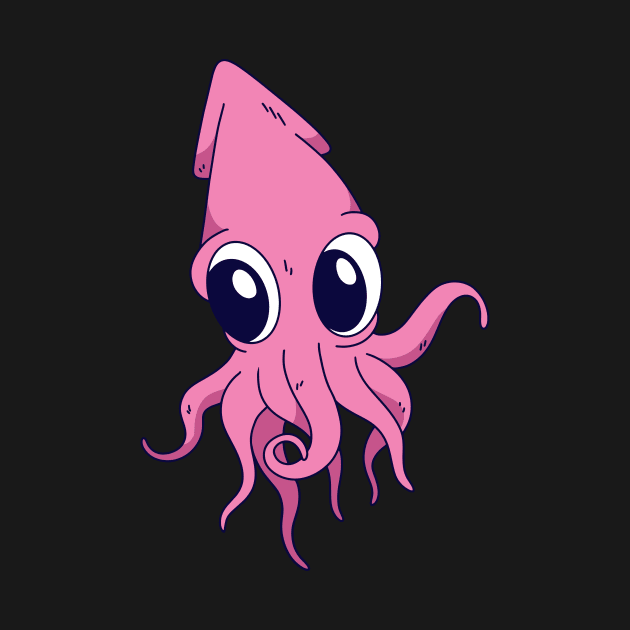 Baby Squid by Imaginariux