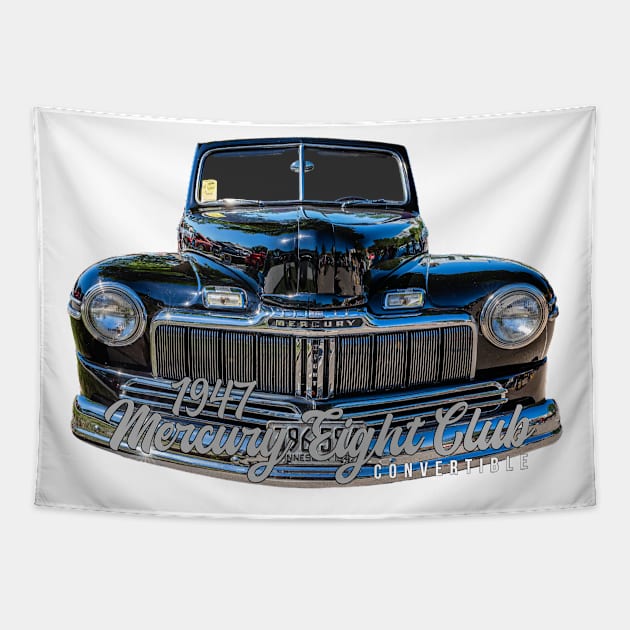 1947 Mercury Eight Club Convertible Tapestry by Gestalt Imagery