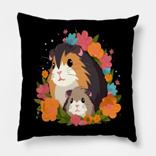 Guinea Pig Mothers Day Pillow