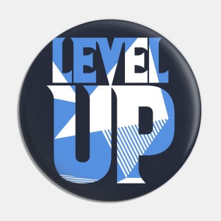 Level Up Polar blue Sneaker Pin