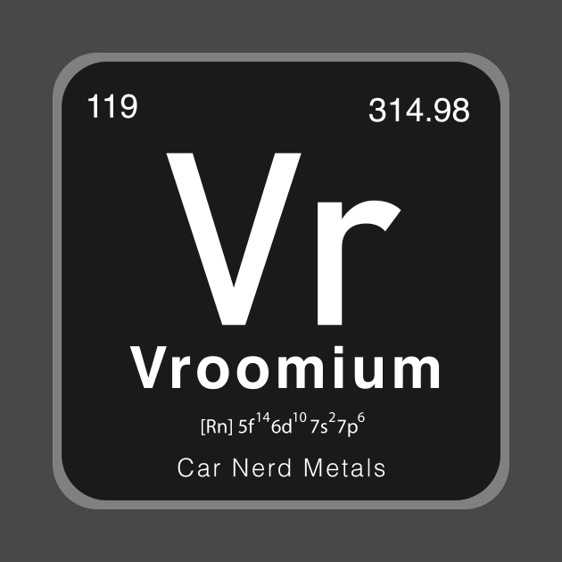 Vroomium Car Nerd Element by Vroomium
