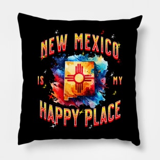 New Mexico is my Happy Place Pillow