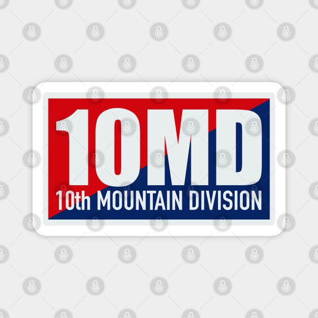 10th Mountain Division Magnet by TCP