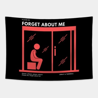 FORGET ABOUT ME (Dark) Tapestry