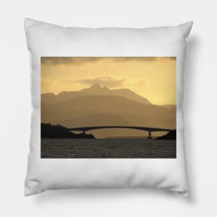 Skye Bridge, Scotland Pillow