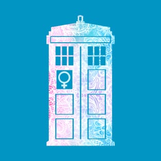 pastel TARDIS T-Shirt