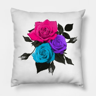 Androgyne Roses Pillow