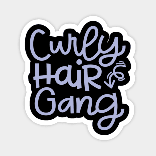 Curly Hair Gang Hairstylist Curly Hair Cute Magnet