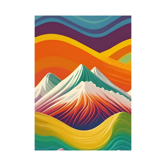 Rainbow Mountain by AbundanceSeed