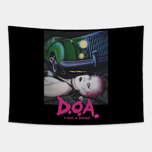 D.O.A. A Rite Of Passage Tapestry