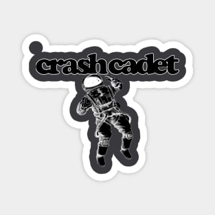 Crash Cadet Cosmonaut - Black Magnet