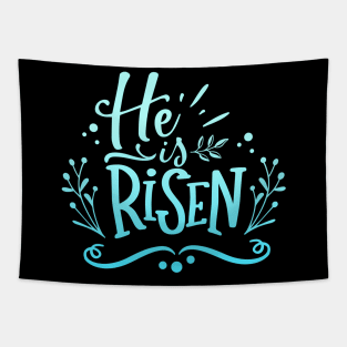 He Is Risen Jesus Christ God Christian Church Tapestry