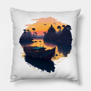 River boat Pillow