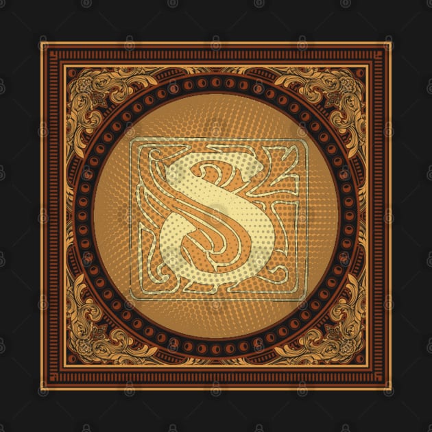 Letter S monogram by artsytee