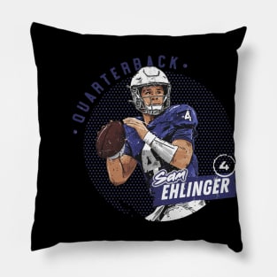 Sam Ehlinger Indianapolis Dots Pillow