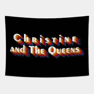 retro vintage Christine and The Queens Tapestry