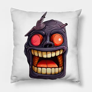 Funny Monster Face Pillow