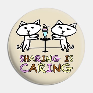 Sharing is Caring Pin