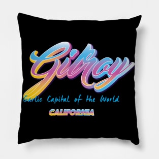 Gilroy California Pillow