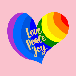 love peace and joy T-Shirt