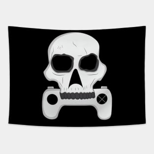 Gaming Skull Tapestry