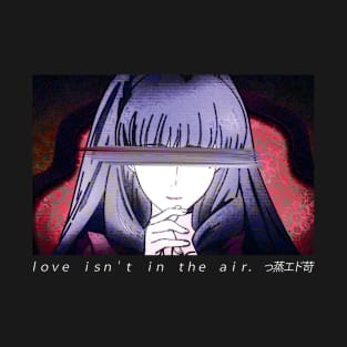 Mahouka Koukou no Rettousei '' LOVE ISN'T IN THE AIR '' V1 T-Shirt