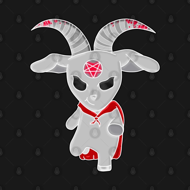 Satanic Light Grey Super Goat by Wanderer Bat