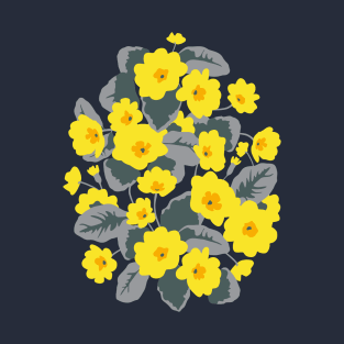 Blooming yellow primrose T-Shirt