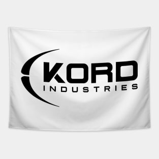 Kord Industries (Black) Tapestry