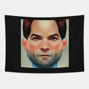 Marco Rubio | Comics Style Tapestry