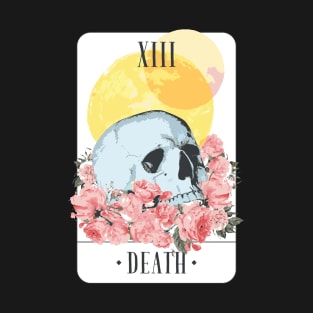 Tarot Moon Skull Death T-Shirt