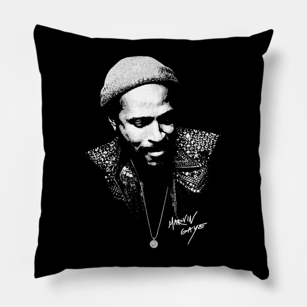 MARVIN GAYE Pillow by OcaSign