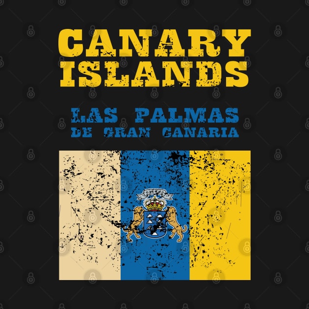 Flag of Canary Islands by KewaleeTee