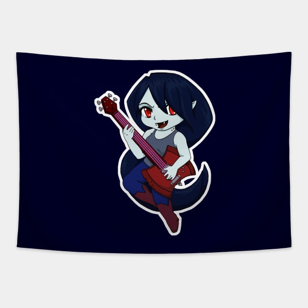 Vampire Queen Tapestry by sushikittehh