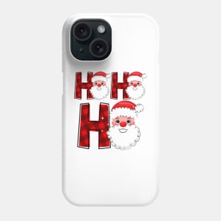 ho ho ho santa christmas Phone Case