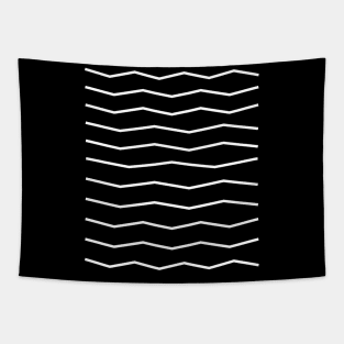 wavy zigzag Tapestry