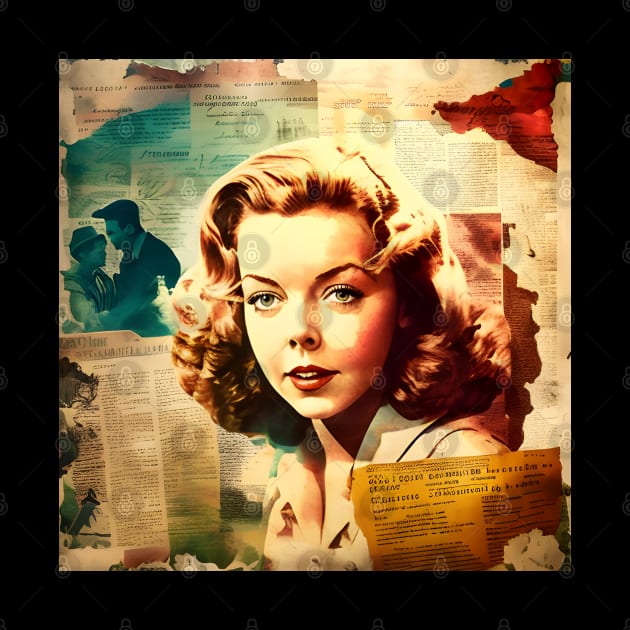 Ida Lupino #15 by MonoMagic