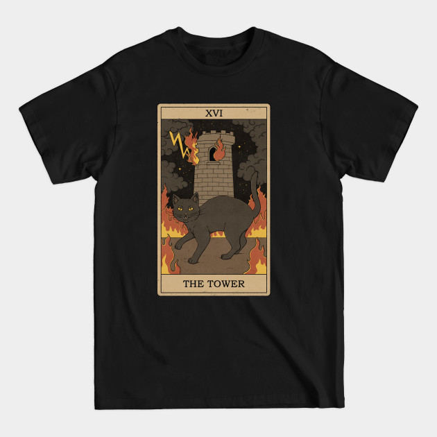 The Tower - Tarot - T-Shirt